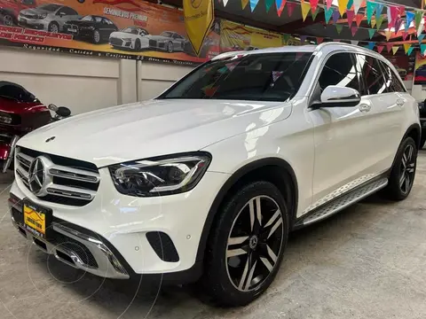 Mercedes Clase GLC 300 4MATIC usado (2020) color Blanco financiado en mensualidades(enganche $154,537 mensualidades desde $16,847)