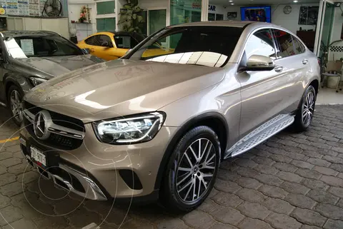 Mercedes Clase GLC 300 4MATIC Sport Coupe usado (2021) color Bronce financiado en mensualidades(enganche $314,300 mensualidades desde $12,910)