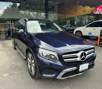 Mercedes Clase GLC 300 Sport usado (2018) color Azul financiado en mensualidades(enganche $137,250 mensualidades desde $13,684)