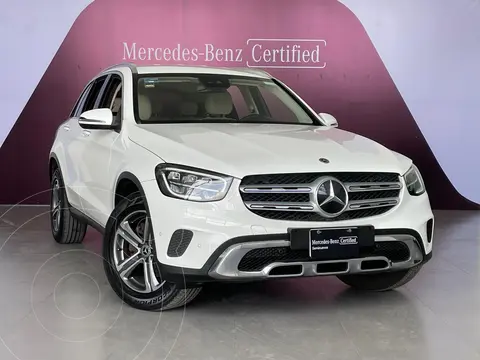 Mercedes Clase GLC 300 4MATIC Comfort usado (2021) color Blanco financiado en mensualidades(enganche $280,060 mensualidades desde $12,031)