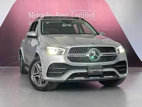 Mercedes Clase GLE 450 Sport usado (2020) color plateado financiado en mensualidades(enganche $392,920 mensualidades desde $16,880)