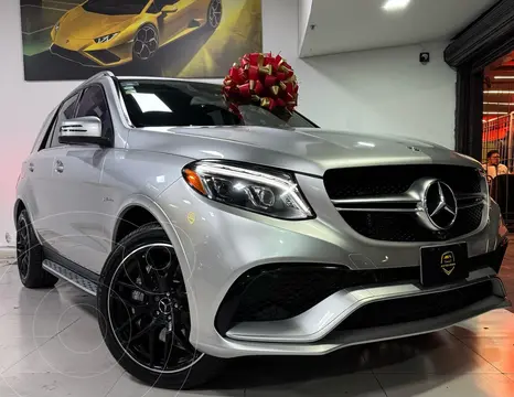Mercedes Clase GLE SUV 500 Biturbo usado (2018) color Plata precio $769,000