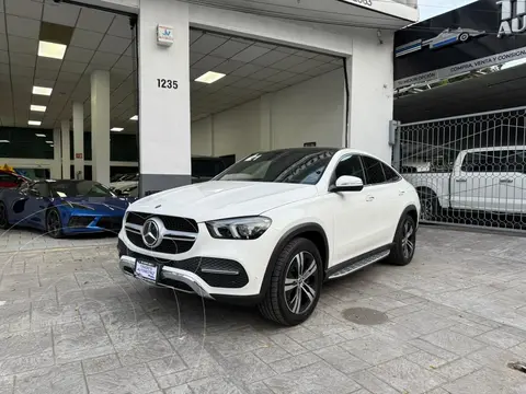 Mercedes Clase GLE 450 Coupe 4MATIC usado (2021) color Blanco financiado en mensualidades(enganche $210,000 mensualidades desde $28,657)