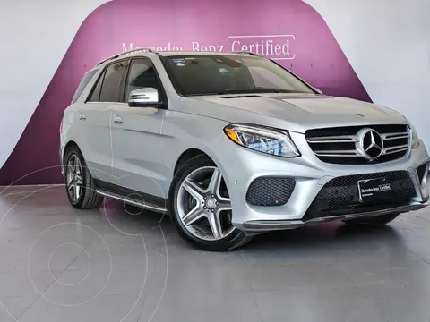 Mercedes Clase GLE SUV 400 Guard VR4 usado (2017) color plateado precio $580,000