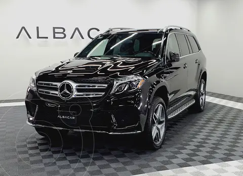 Mercedes Clase GLS 500 usado (2018) color Negro financiado en mensualidades(enganche $197,980)