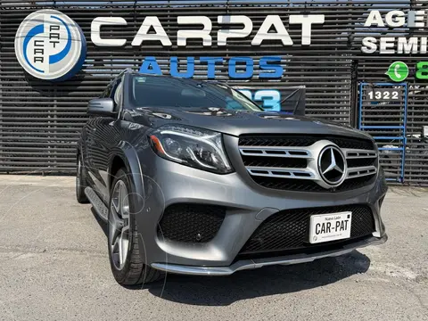 Mercedes Clase GLS 500 usado (2019) color Gris financiado en mensualidades(enganche $175,780 mensualidades desde $18,320)