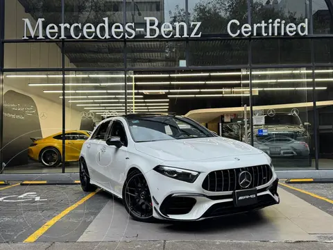 Mercedes Clase M ML 350 CGI Exclusive usado (2023) color Blanco financiado en mensualidades(enganche $526,680 mensualidades desde $22,626)