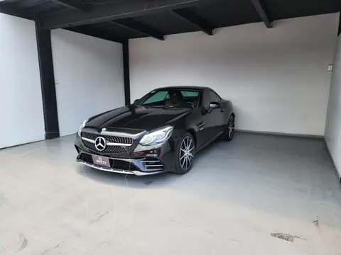 Mercedes Clase SLC 180 usado (2018) color Negro financiado en mensualidades(enganche $151,800)