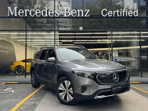 Mercedes EQB 300 4MATIC usado (2022) color Gris financiado en mensualidades(enganche $317,680 mensualidades desde $13,648)