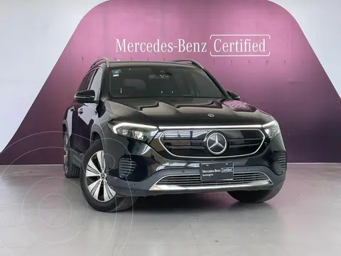 Mercedes EQB 300 4MATIC usado (2022) color Negro financiado en mensualidades(enganche $296,780 mensualidades desde $12,750)