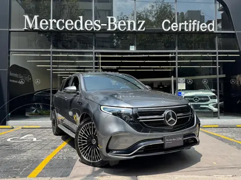 Mercedes EQC 400 4MATIC Sport usado (2022) color Granito financiado en mensualidades(enganche $382,888 mensualidades desde $16,449)