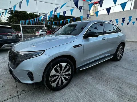 Mercedes EQC 400 4MATIC usado (2020) color Plata financiado en mensualidades(enganche $191,180 mensualidades desde $18,864)