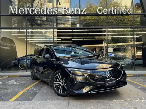 Mercedes EQE Sedan 350+ usado (2023) color Negro financiado en mensualidades(enganche $392,920 mensualidades desde $16,880)