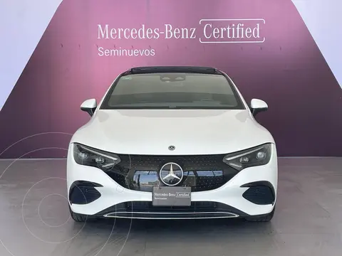 Mercedes EQE Sedan 350+ usado (2023) color Blanco financiado en mensualidades(enganche $401,280 mensualidades desde $17,239)
