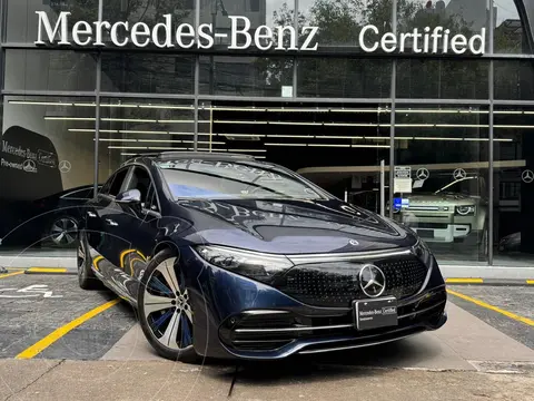Mercedes EQS Sedan 450+ usado (2022) color Azul Marino precio $1,270,000