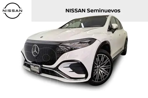 Mercedes EQS Sedan 580 4MATIC usado (2023) color Blanco financiado en mensualidades(enganche $476,300 mensualidades desde $46,987)