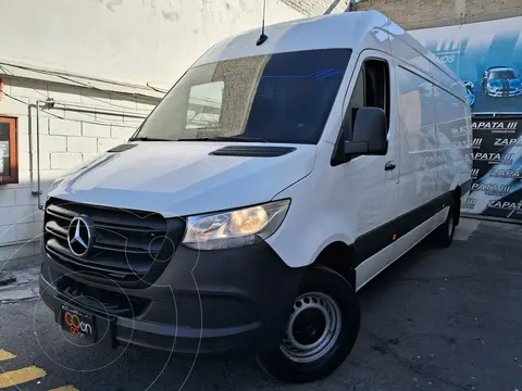 Mercedes Sprinter VAN Cargo 516 Extra Larga usado (2023) color Blanco financiado en mensualidades(enganche $269,502 mensualidades desde $20,609)