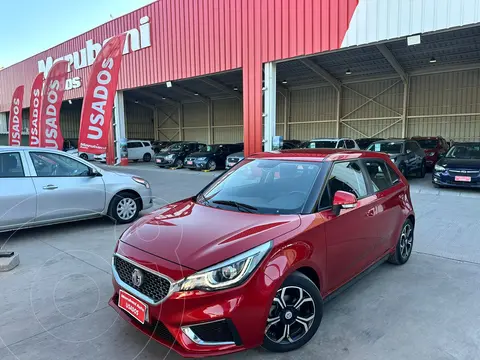 MG 3 1.5L Com Aut usado (2021) color Rojo financiado en cuotas(pie $1.700.000)