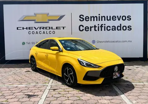 MG MG GT Alpha usado (2022) color Amarillo financiado en mensualidades(enganche $94,695 mensualidades desde $6,309)