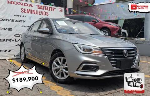 MG MG5 Excite Aut usado (2023) color plateado precio $200,000