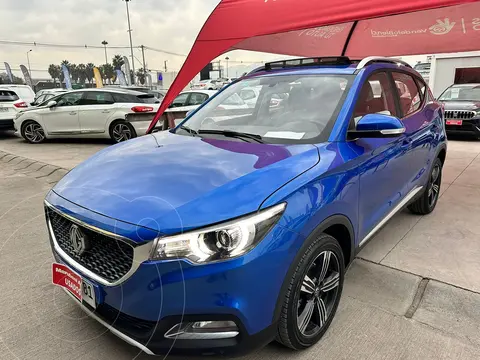 MG ZS  1.5L Comfort Aut usado (2022) color Azul financiado en cuotas(pie $2.400.000)