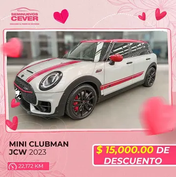 MINI Clubman Cooper S Iconic Aut usado (2023) color Blanco financiado en mensualidades(enganche $254,918 mensualidades desde $11,579)