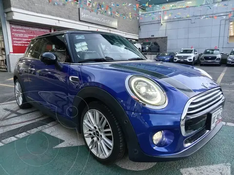 MINI Cooper 5 Puertas Pepper Aut usado (2019) color Azul financiado en mensualidades(enganche $124,982 mensualidades desde $5,259)