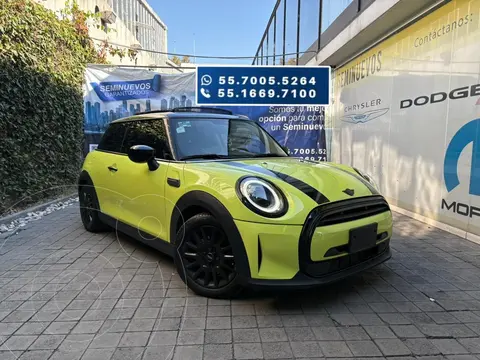 MINI Cooper 5 Puertas Classic Aut usado (2024) color Amarillo precio $505,000