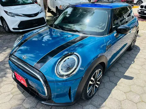 MINI Cooper Classic Aut usado (2022) color Azul financiado en mensualidades(enganche $101,319 mensualidades desde $8,999)