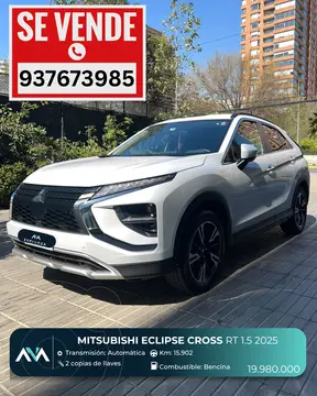 Mitsubishi Eclipse Cross 1.5L RT 4x2 Aut usado (2025) color Blanco precio $19.980.000
