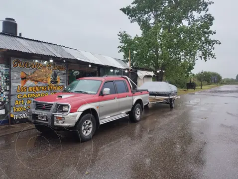 Mitsubishi L200 4x4 2.5 DI-D CD usado (1998) color Gris Oscuro precio u$s11.500