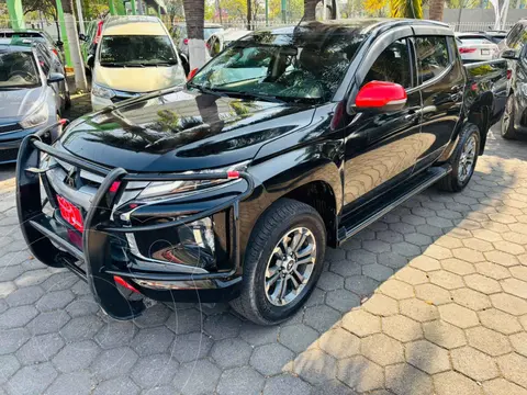 Mitsubishi L200 GLS Diesel  4x4 Aut usado (2022) color Negro financiado en mensualidades(enganche $139,481 mensualidades desde $12,389)