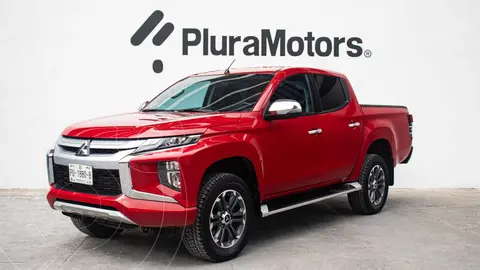 Mitsubishi L200 GLS Diesel  4x4 Aut usado (2022) color Rojo precio $539,000