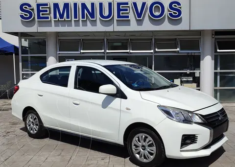 Mitsubishi Mirage G4 GLX Aut usado (2022) color Blanco Perla financiado en mensualidades(enganche $40,481 mensualidades desde $5,252)