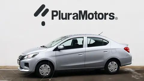 Mitsubishi Mirage G4 GLX usado (2024) color plateado financiado en mensualidades(enganche $54,780 mensualidades desde $4,667)