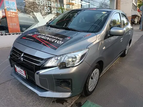 Mitsubishi Mirage G4 GLX Aut usado (2021) color Gris Titanio precio $249,000