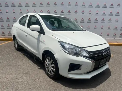 Mitsubishi Mirage GLX CVT usado (2022) color Blanco precio $219,900