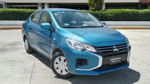 Mitsubishi Mirage GLX CVT usado (2023) color Azul precio $219,800