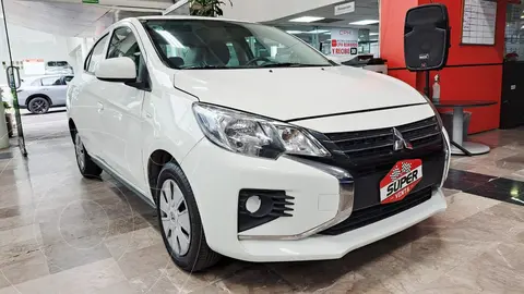 Mitsubishi Mirage GLX CVT usado (2023) color Blanco financiado en mensualidades(enganche $95,722 mensualidades desde $4,027)