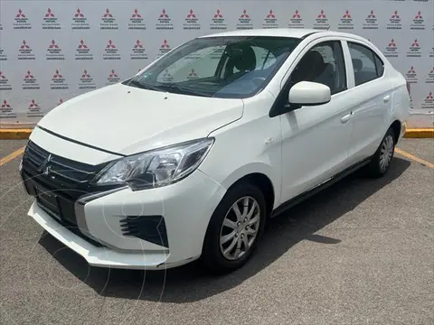 Mitsubishi Mirage GLX CVT usado (2022) color Blanco precio $205,000