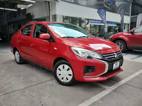 Mitsubishi Mirage GLX CVT usado (2022) color Rojo precio $195,000