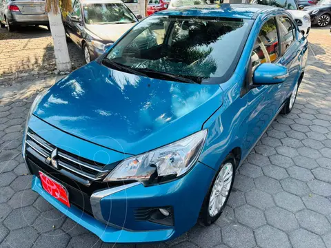 Mitsubishi Mirage GLS usado (2022) color Azul precio $197,000