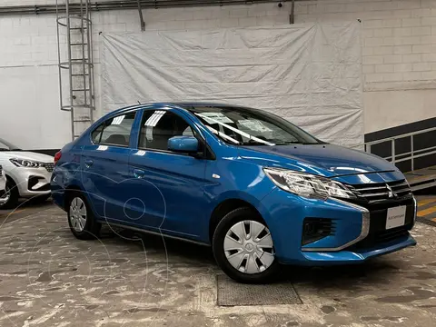 Mitsubishi Mirage GLX CVT usado (2022) color Azul precio $195,000