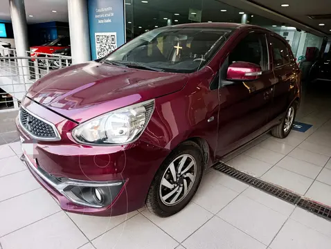 Mitsubishi Mirage GLS usado (2019) color Rojo Tinto financiado en mensualidades(enganche $17,000)