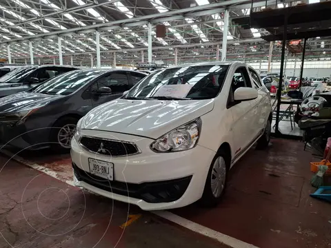Mitsubishi Mirage GLS usado (2019) color Blanco Perla financiado en mensualidades(enganche $48,500 mensualidades desde $3,950)