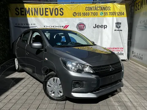 Mitsubishi Mirage GLX CVT usado (2023) color Gris precio $215,000