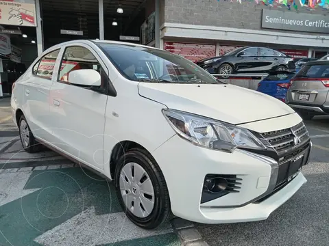 Mitsubishi Mirage GLX CVT usado (2023) color Blanco precio $235,000