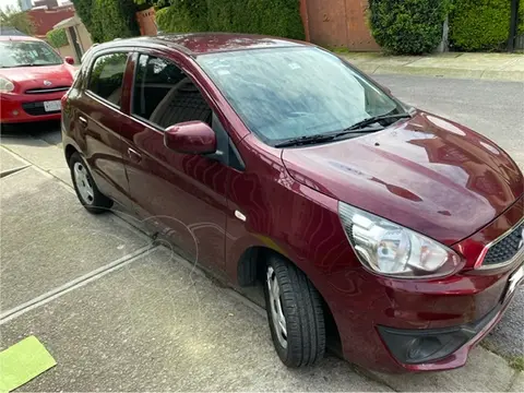 Mitsubishi Mirage GLS CVT usado (2018) color Rojo precio $150,000