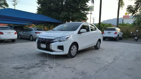 Mitsubishi Mirage GLX CVT usado (2022) color Blanco financiado en mensualidades(enganche $27,562 mensualidades desde $5,128)