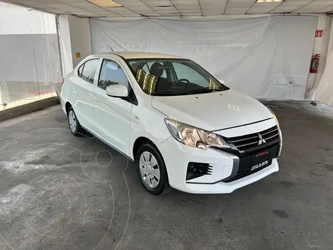Mitsubishi Mirage GLX CVT usado (2022) color Blanco precio $189,800